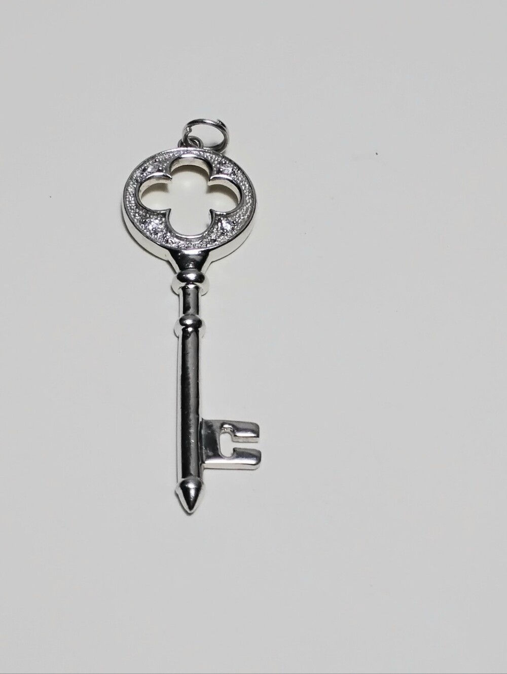 925 Silver Key Necklace Enhancer/pendant
